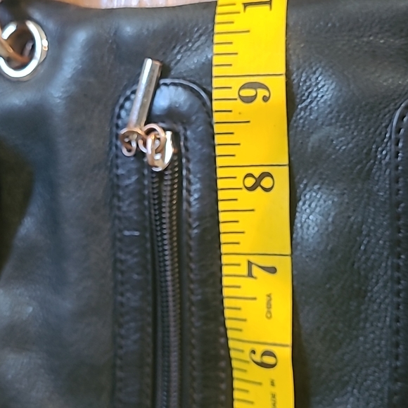 Moto Style Unisex Crossbody Bag by Margot New York. - Picture 9 of 9